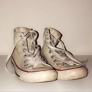 White high top converse